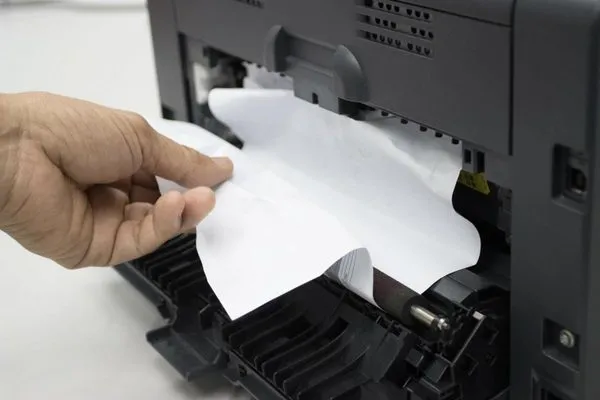 Atasco de papel en impresora HP